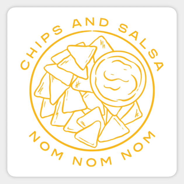 Chips And Salsa Sticker by mikevotava